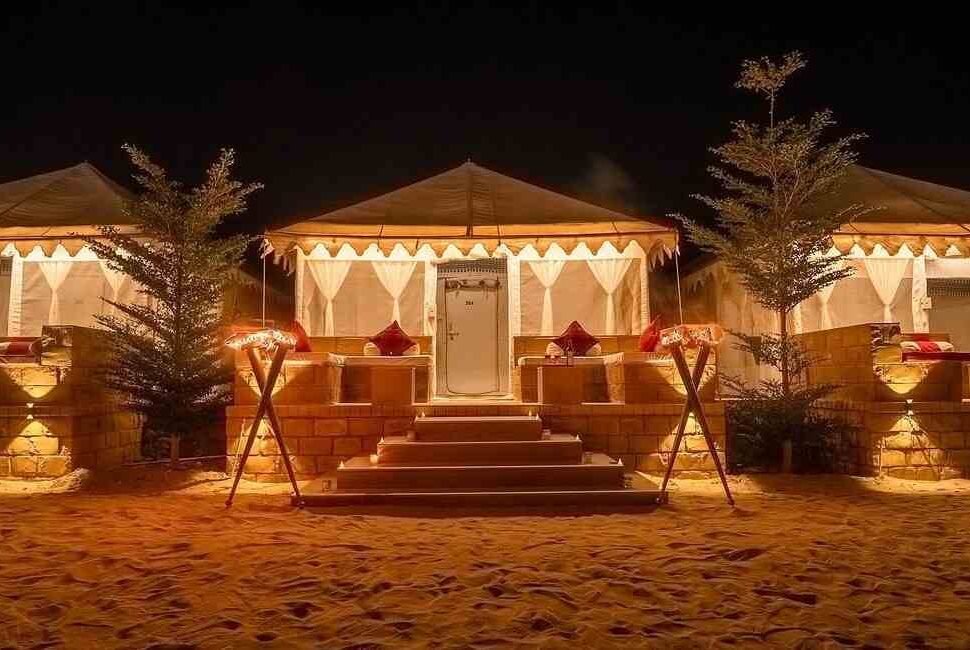 Luxury desert camp Experience in India