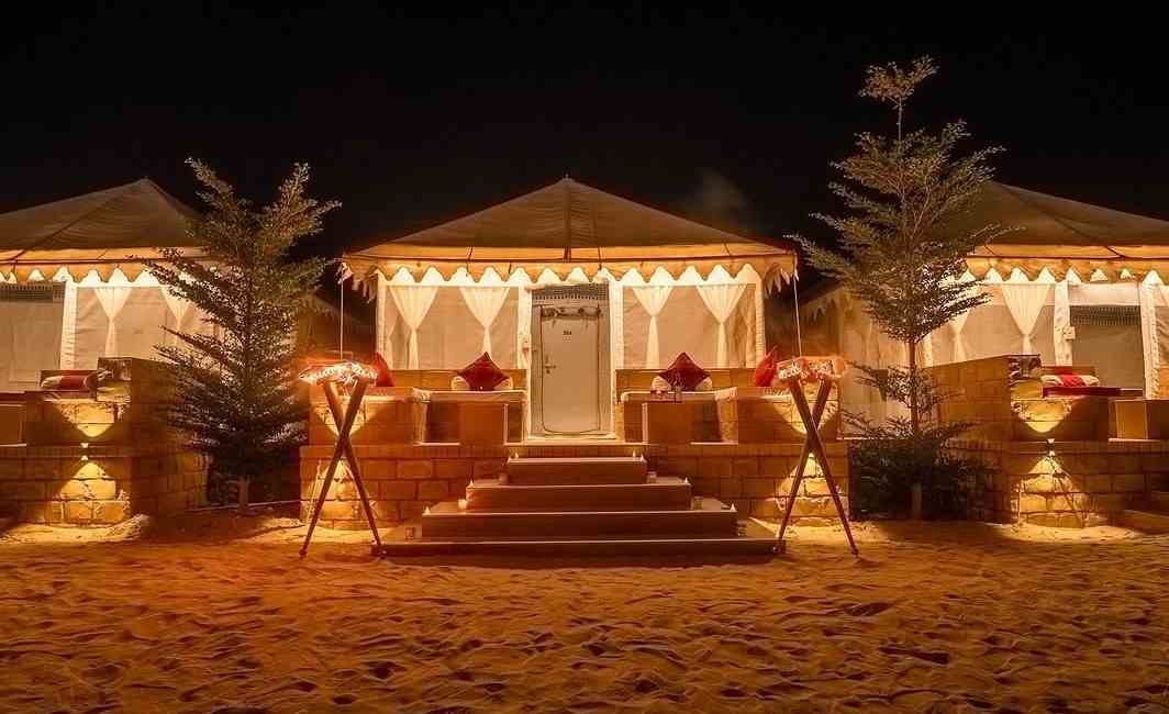 Luxury desert camp Experience in India
